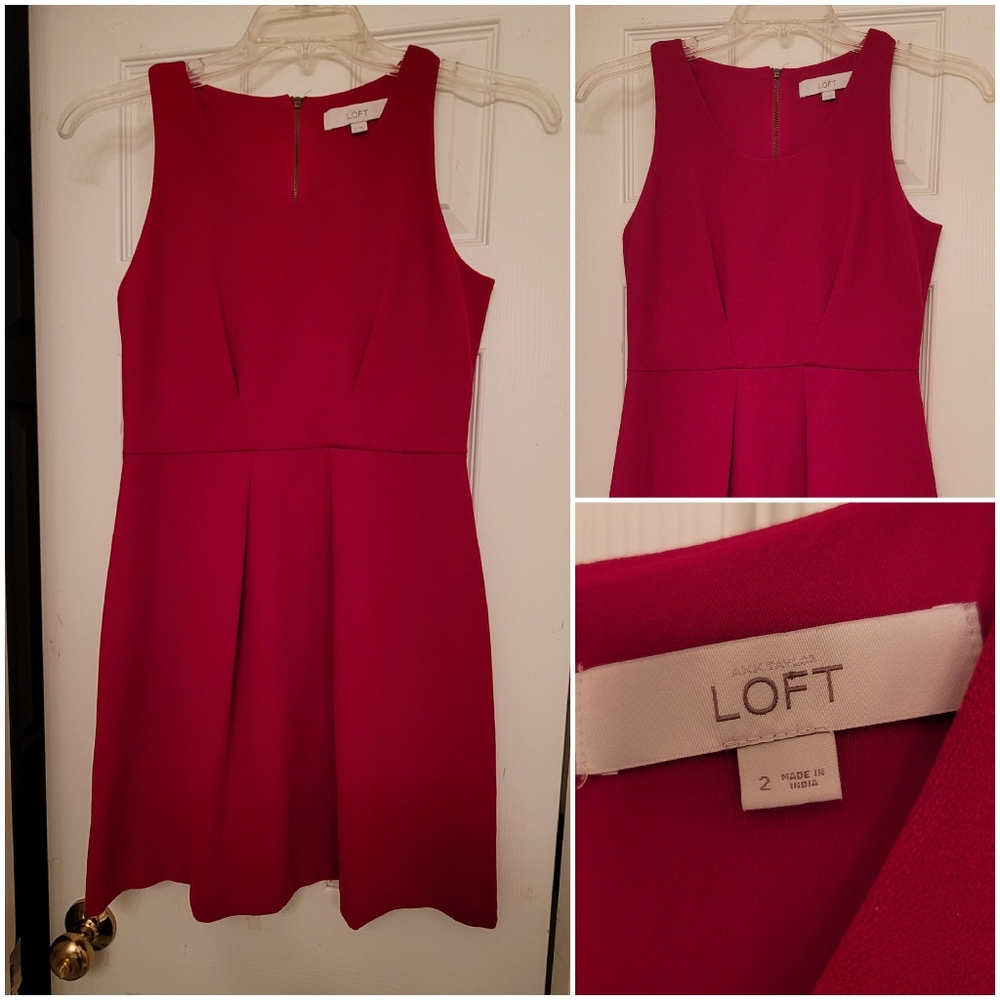 Ann Taylor Red dress Size 2